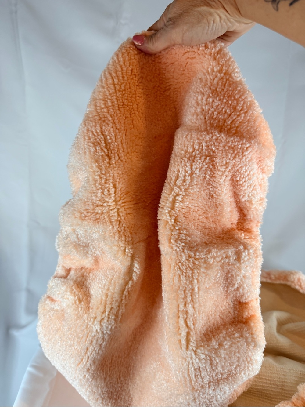 VINTAGE RETRO Toilet Tank & Tank Lid Cozy Cover Fuzzy 70s 80s Style - Picture 6 of 13